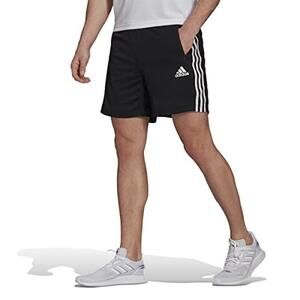 Adidas Men's 3-Stripes Shorts Black/White, X-Large NWT